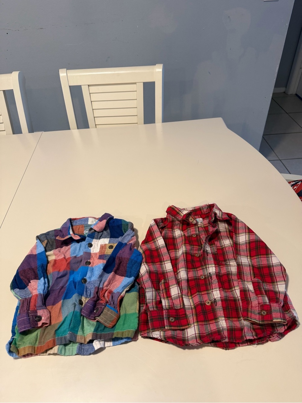 Kids Headquarters and wonder nation Multicolor & Red Plaid Button-Down Shirts